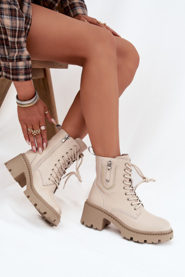 Zamšaini sieviešu sniega zābaki ar siltinājumu un platformu Vinceza 95354 smilšu krāsā