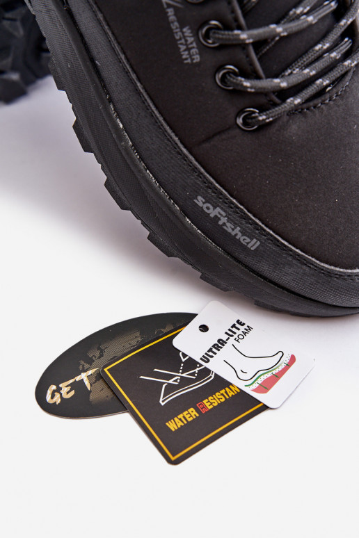 INodoodporne Gaisma sporta apavi Trekings Vīriešiem McBraun melnas krāsas