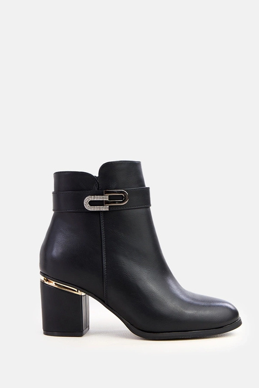 Melni augstpapēžu zābaciņi ar...