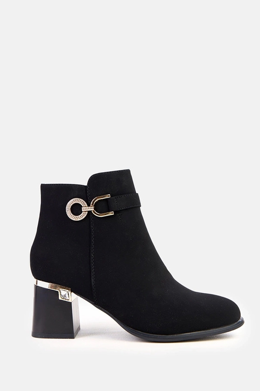 Melni eleganti zābaciņi ar matēta eko...