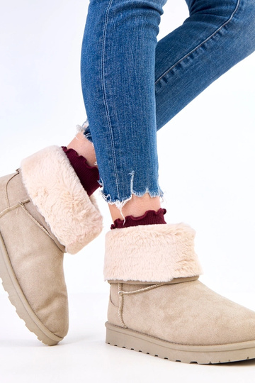 Zaļi sniega zābaki ar...