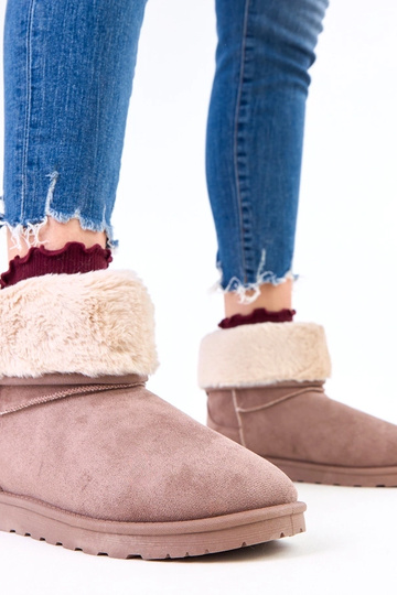 Brūni sniega zābaki ar... 2