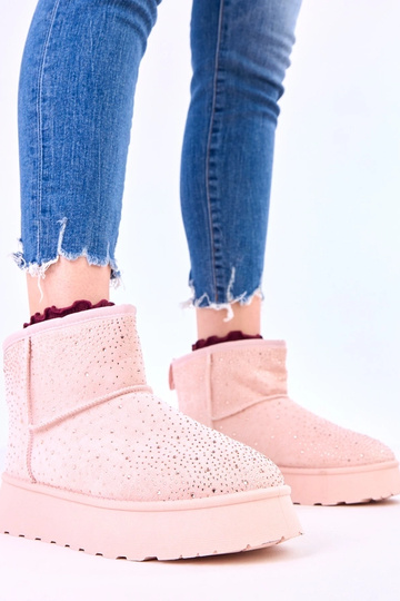 Rozā sniega zābaki ar... 2