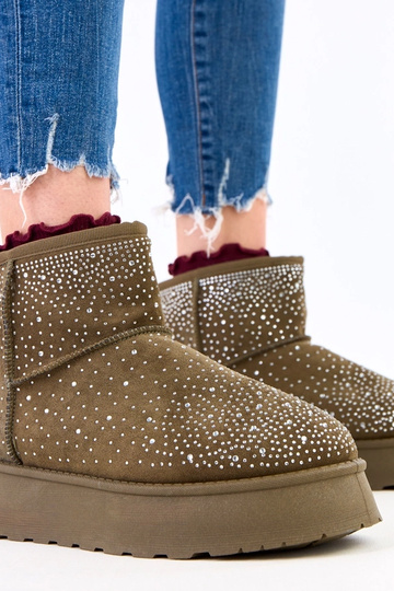 Zaļi sniega zābaki ar... 2