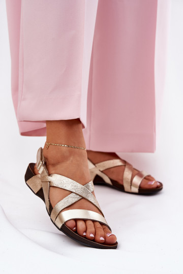 zempapēžu Sieviešu basenes Sieviešu Zazoo 40032 Zelta krāsas 2