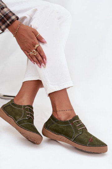 Āda apavi SieviešuPrzeszyciami Artiker 57C2112 Zaļas krāsas