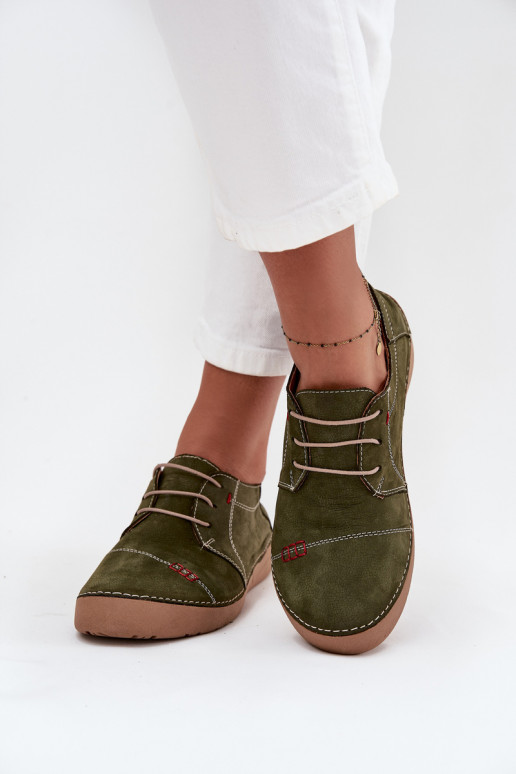 Āda apavi SieviešuPrzeszyciami Artiker 57C2112 Zaļas krāsas