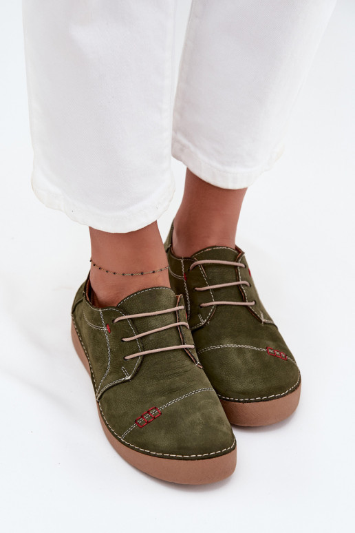 Āda apavi SieviešuPrzeszyciami Artiker 57C2112 Zaļas krāsas