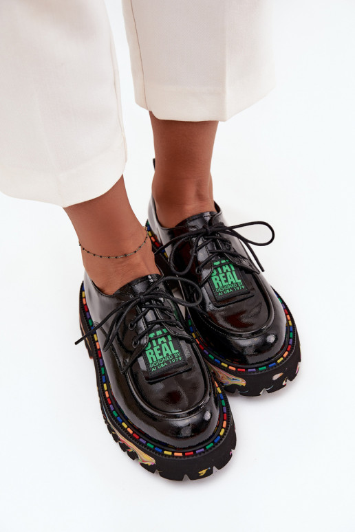 Laque Āda apavi Sieviešu Artiker 57C0172 melnas krāsas