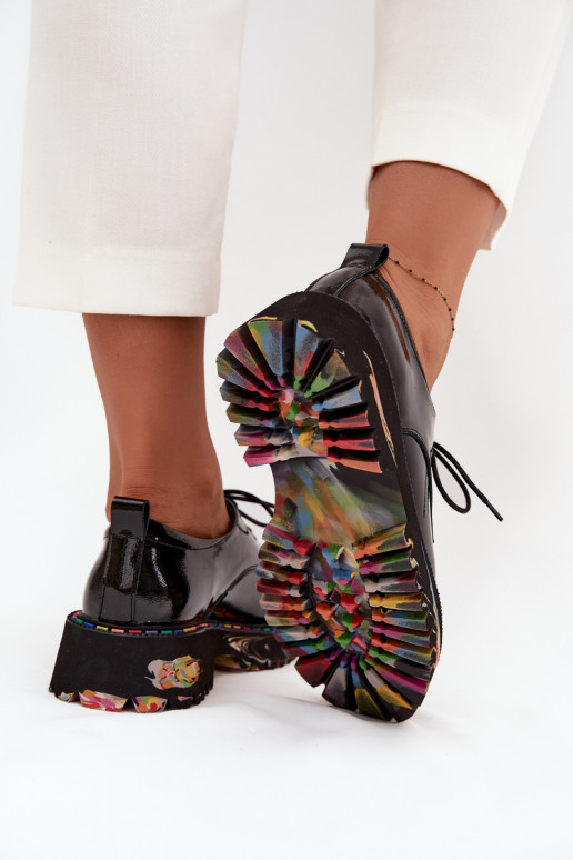 Laque Āda apavi Sieviešu Artiker 57C0172 melnas krāsas