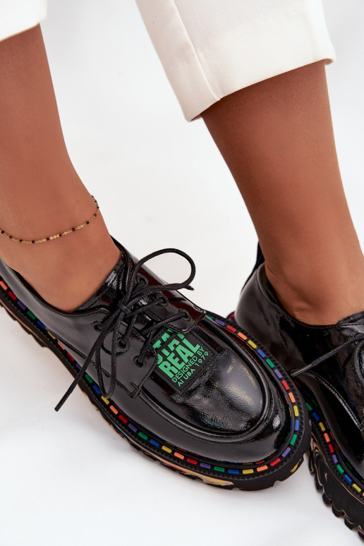 Laque Āda apavi Sieviešu Artiker 57C0172 melnas krāsas