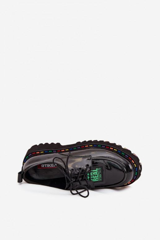 Laque Āda apavi Sieviešu Artiker 57C0172 melnas krāsas