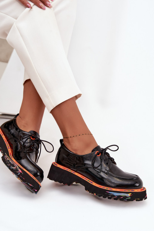 Āda apavi Sieviešu Laque Artiker 57C0176 melnas krāsas