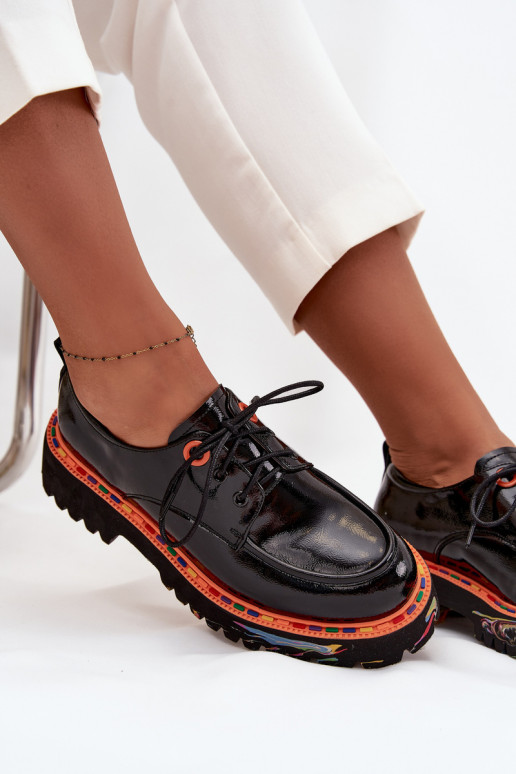 Āda apavi Sieviešu Laque Artiker 57C0176 melnas krāsas