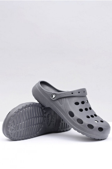 Vīriešu čības dārza un baseina EVA, pelēkā krāsā 2