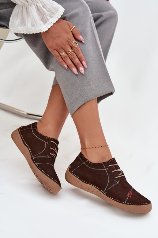 Āda apavi SieviešuPrzeszyciami Artiker 57C2114 brūnas krāsas