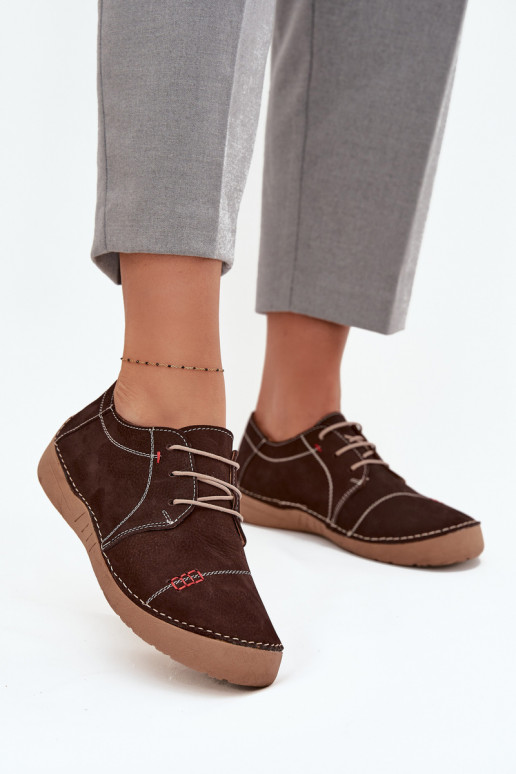 Āda apavi SieviešuPrzeszyciami Artiker 57C2114 brūnas krāsas