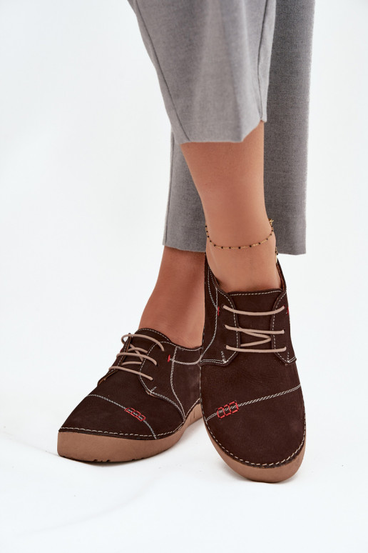 Āda apavi SieviešuPrzeszyciami Artiker 57C2114 brūnas krāsas