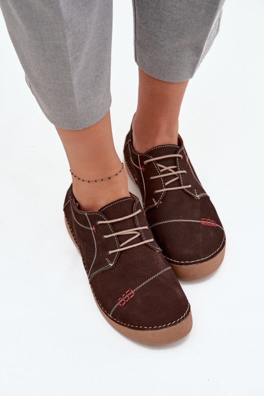 Āda apavi SieviešuPrzeszyciami Artiker 57C2114 brūnas krāsas