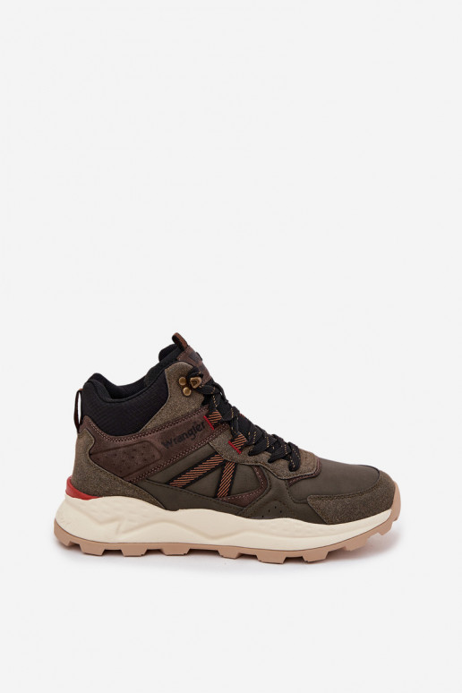 pārgājienu zābaki Vīriešiem INRANGLER INEST MEN MID 20253027 haki krāsas