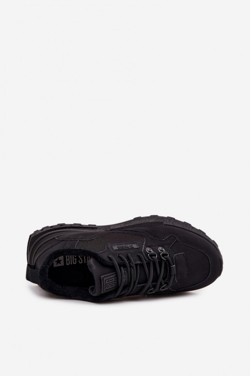 sporta apavi Vīriešiem siltināti SS174411 HI-POLY SYSTEM melnas krāsas