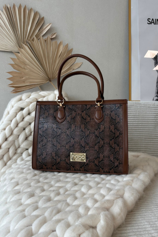 Soma Dzīvnieku raksts NOBO BAG6150-M17 Brūnas krāsas