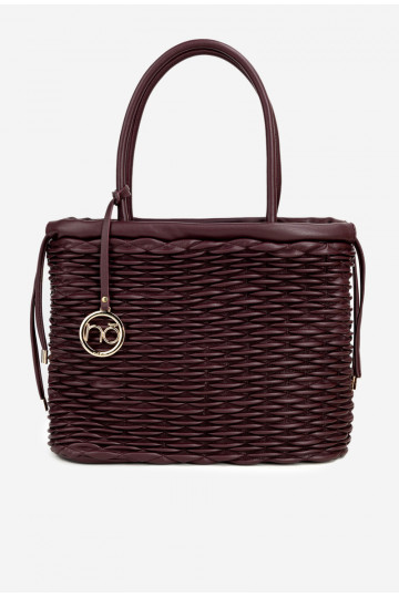 Pirkumu maisa tipa soma NOBO BAG5940-005 bordo krāsā