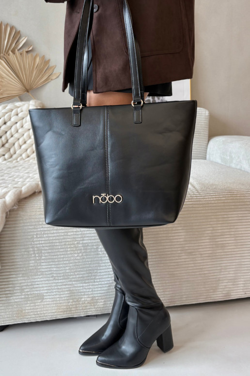 Soma Pircējska NOBO BAG5740-020 Melnas krāsas