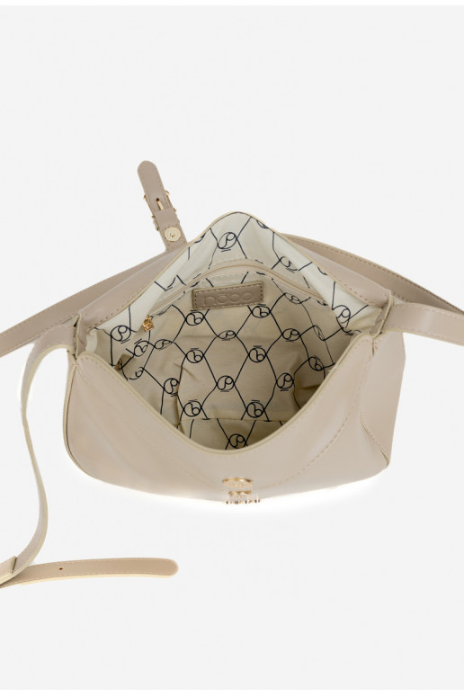 Soma Pastniece NOBO BAG5780-M15 ziloņkaula krāsas