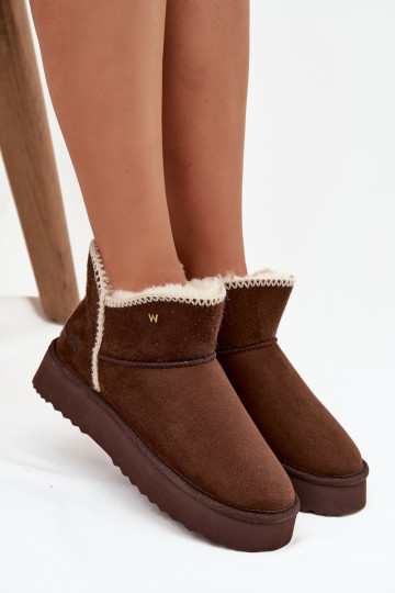 sniega apavi Sieviešu ar platformu INrangler 20253093.IKU CzekoladoIne