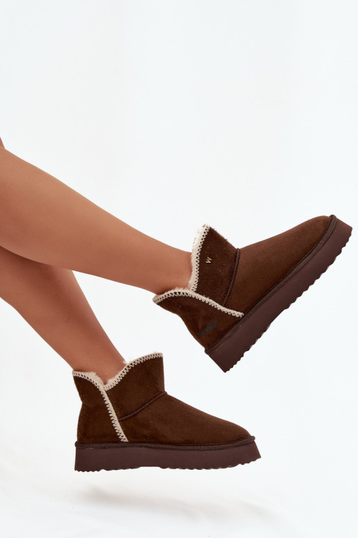 sniega apavi Sieviešu ar platformu INrangler 20253093.IKU CzekoladoIne