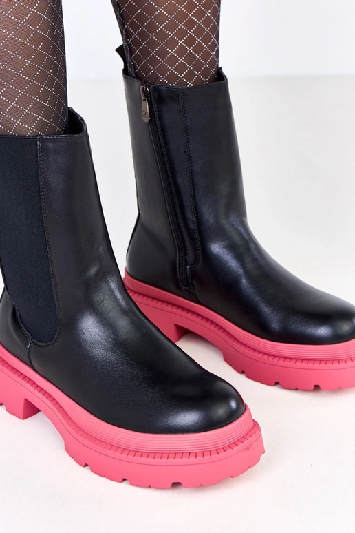 Melni zābaki ar rozā zoli Fortley