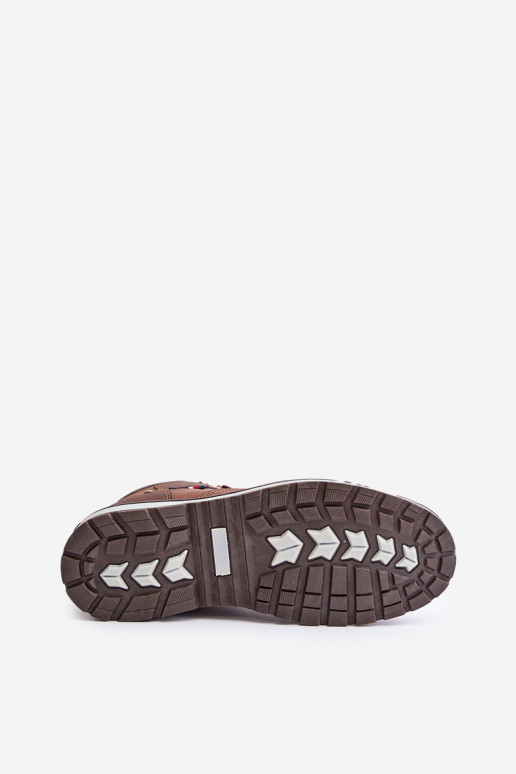 siltināti apavi Vīriešiem McBraun brūnas krāsas