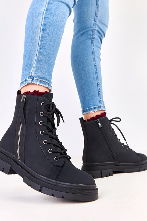 Melni sieviešu darba zābaki no...