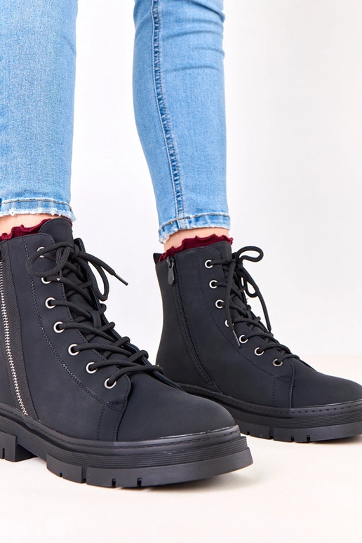 Melni sieviešu darba zābaki no...