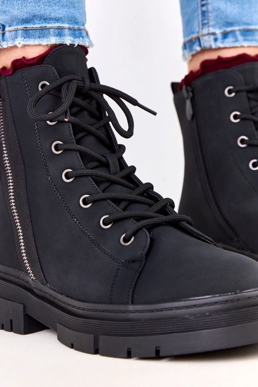 Melni sieviešu darba zābaki no...