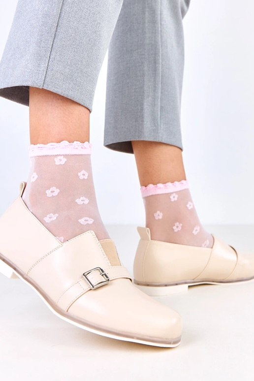 Smilšu krāsas sieviešu pussprādzītes...