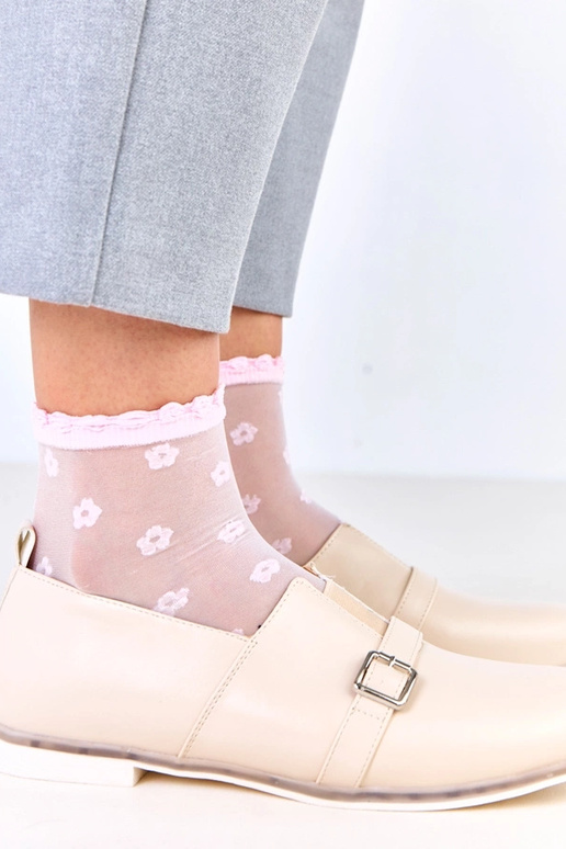 Smilšu krāsas sieviešu pussprādzītes...