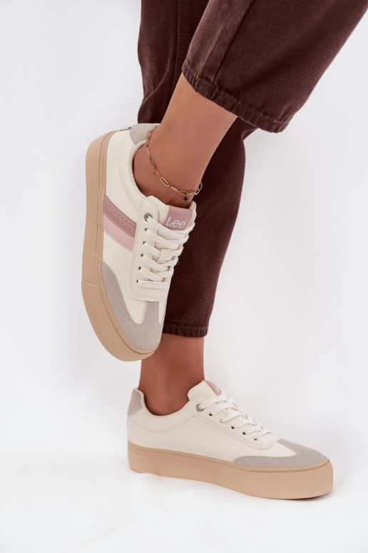 Sneakers modeļa apavi Sieviešu LEE AILANI INOMEN LOIN 50253004.02A Zgaszona Biel