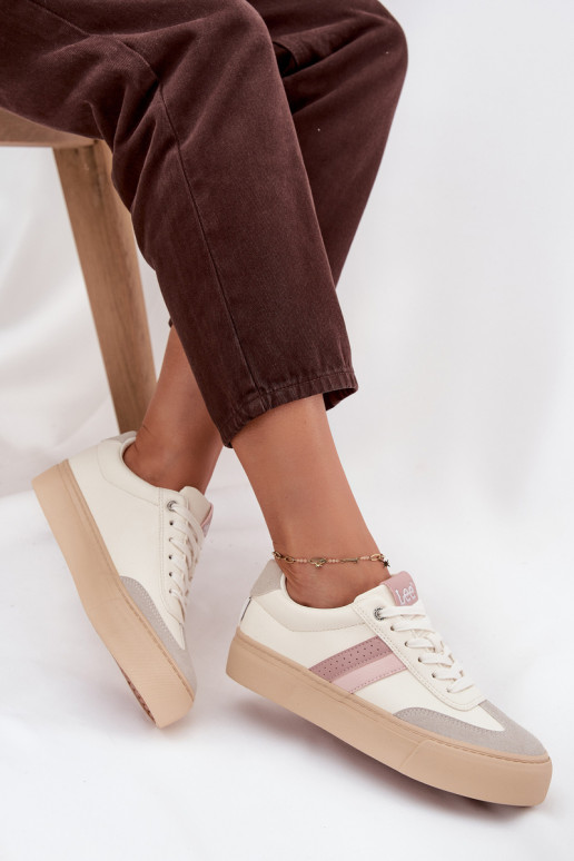 Sneakers modeļa apavi Sieviešu LEE AILANI INOMEN LOIN 50253004.02A Zgaszona Biel