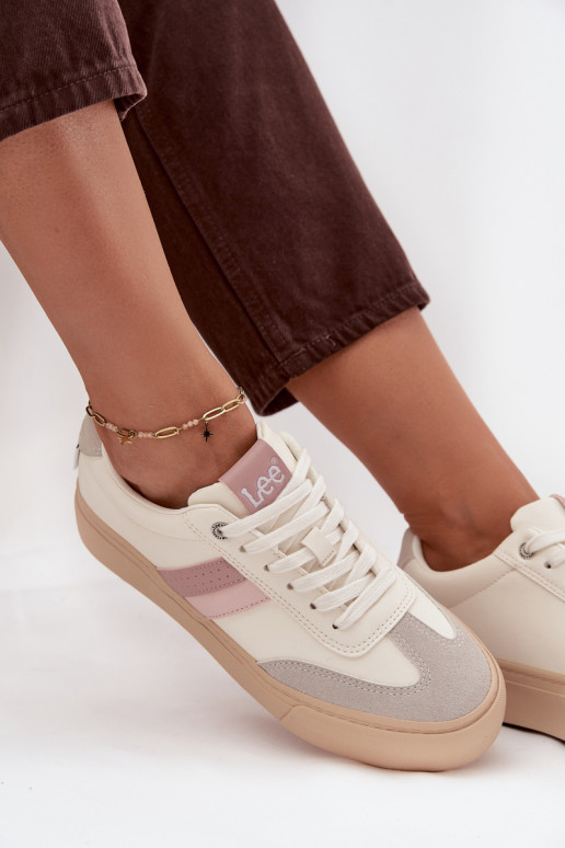 Sneakers modeļa apavi Sieviešu LEE AILANI INOMEN LOIN 50253004.02A Zgaszona Biel