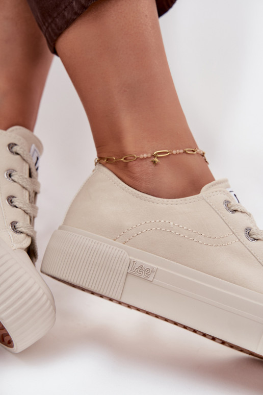 sieviešu puszābaki ar platformu LEE ISLA C INOMEN LOIN 50253001.35E smilšu krāsas