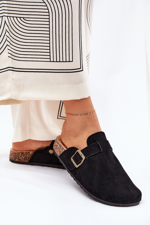 Čības Tukšas Sieviešu i ar platformu ar sprādzēm melnas krāsas Selio