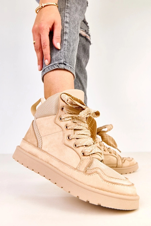 Smilšu augstie sporta apavi ar...