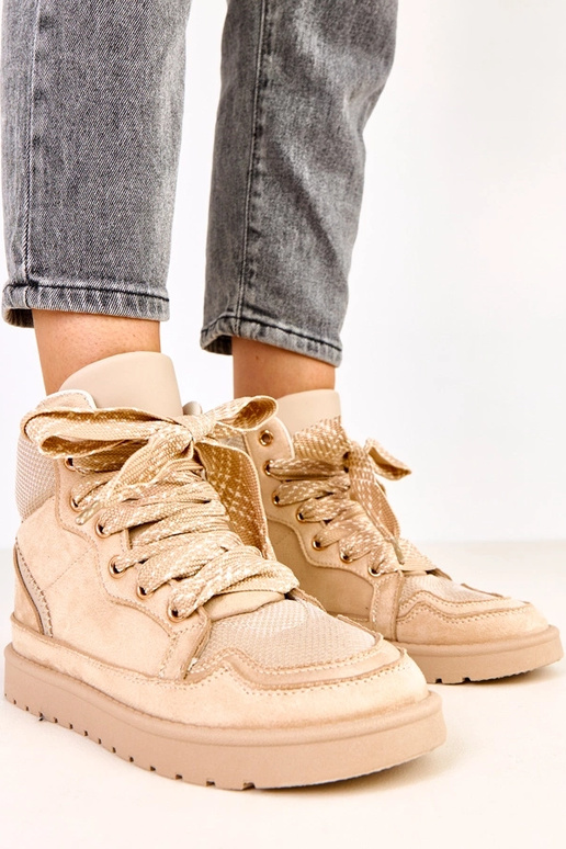 Smilšu augstie sporta apavi ar...