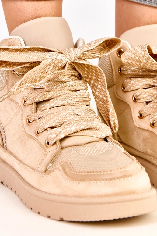 Smilšu augstie sporta apavi ar...