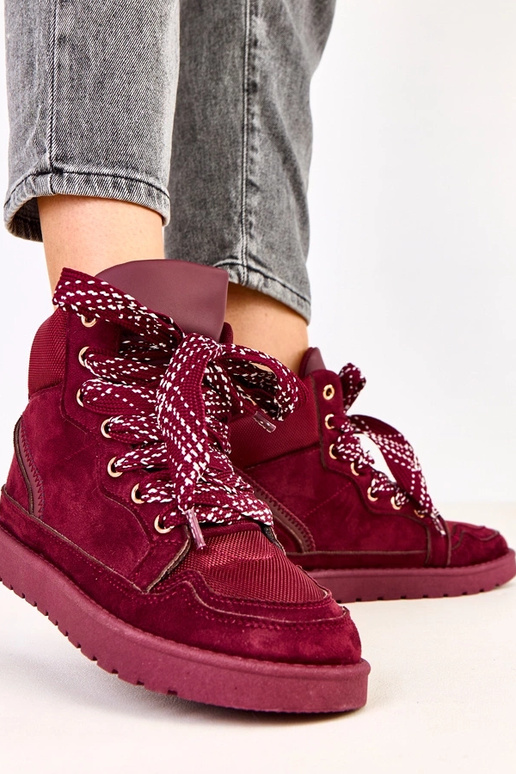 Kirsīšu augstie sporta apavi ar...