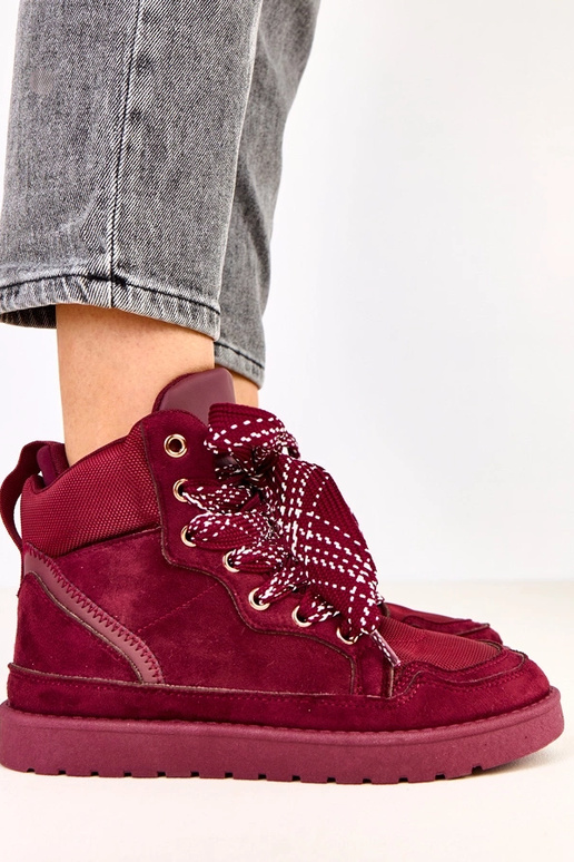 Kirsīšu augstie sporta apavi ar...