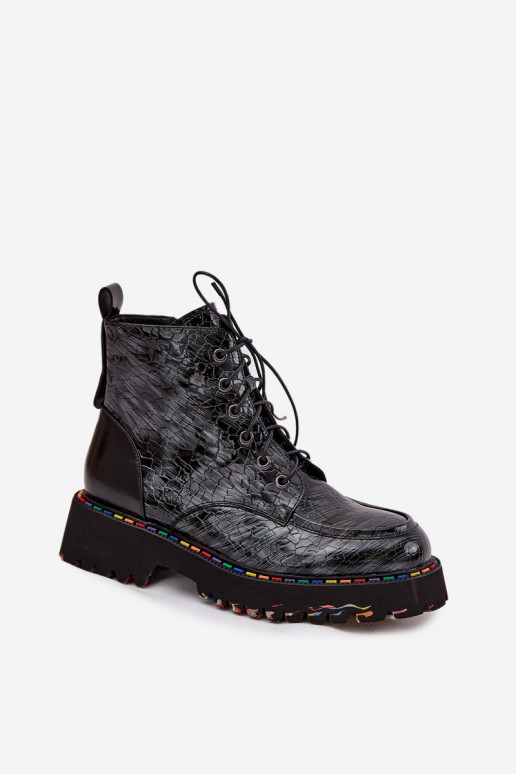 Āda Laque Sieviešu puszābaki Artiker 57C0065 Pelēkas krāsas