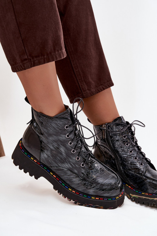 Āda Laque Sieviešu puszābaki Artiker 57C0065 Pelēkas krāsas